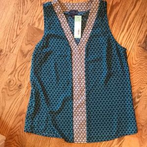 Teal green blouse